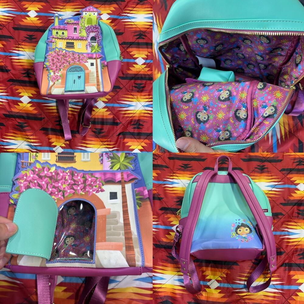 Loungefly Funko POP Encanto Mirabel Madrigal Mini Backpack (No Funko Pop)